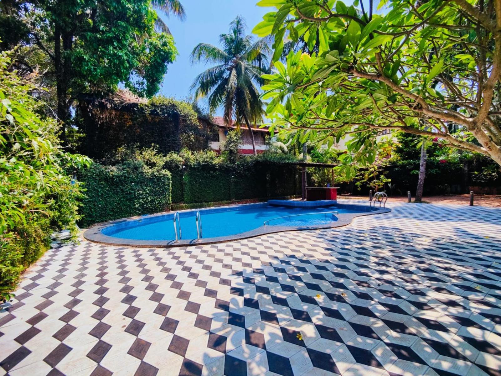 Ferienwohnung Aquavista At Casaphilomena Calangute Exterior foto